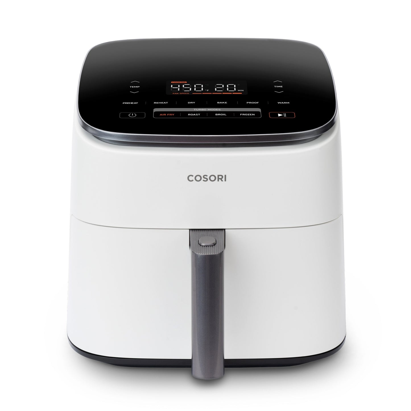 TurboBlazeTM 6.0-Quart Smart Air Fryer - Cream