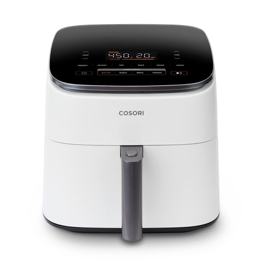 TurboBlazeTM 6.0-Quart Smart Air Fryer - Cream