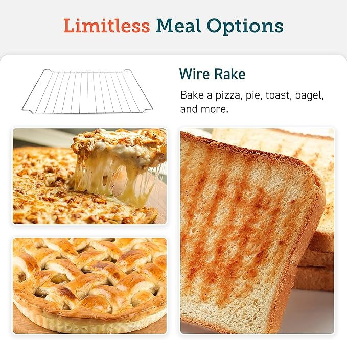 COSORI Air Fryer Wire Rack for CS100-AO & CTO-R251S, Air Fryer Toaster Oven Replacement Accessories