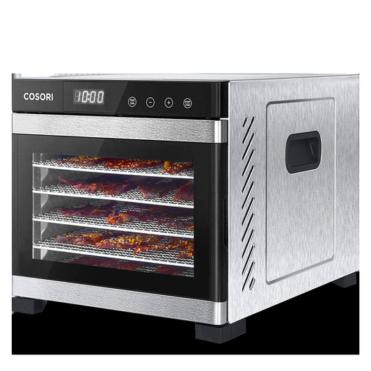 COSORI Premium 6-Tray Stainless Steel Food Dehydrator