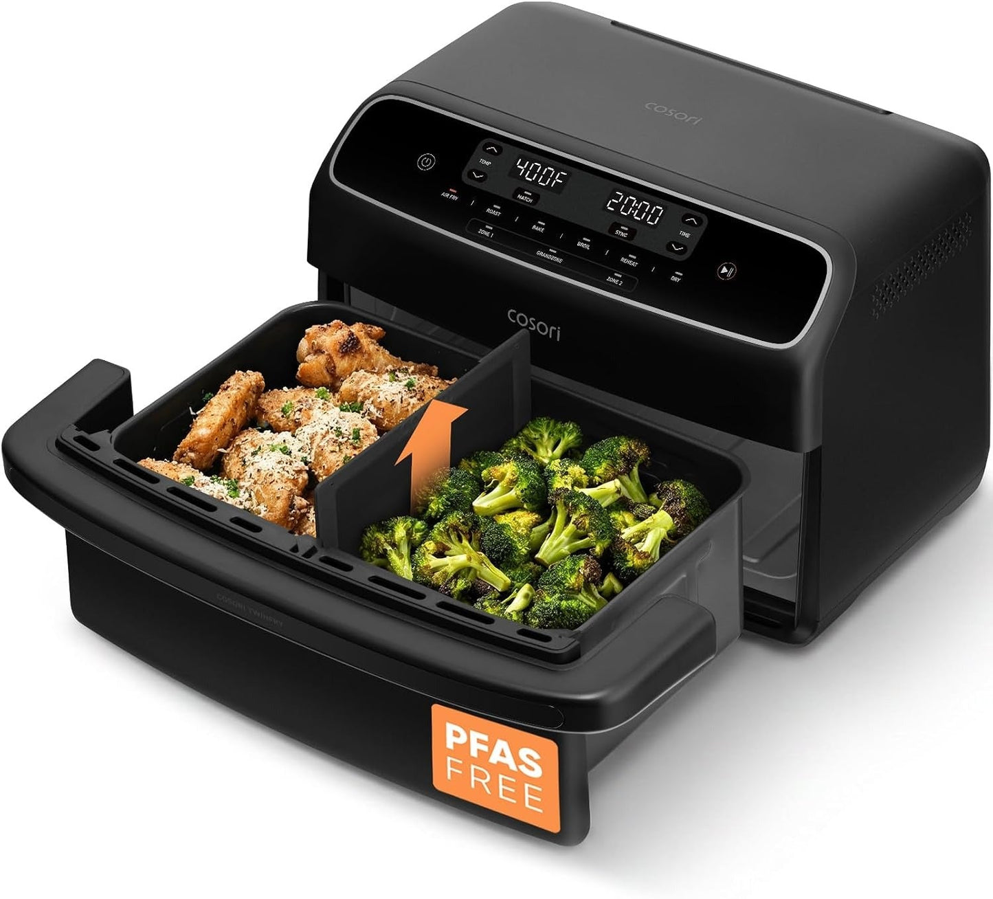 COSORI TWINFRY 9-Quart Double Air Fryer