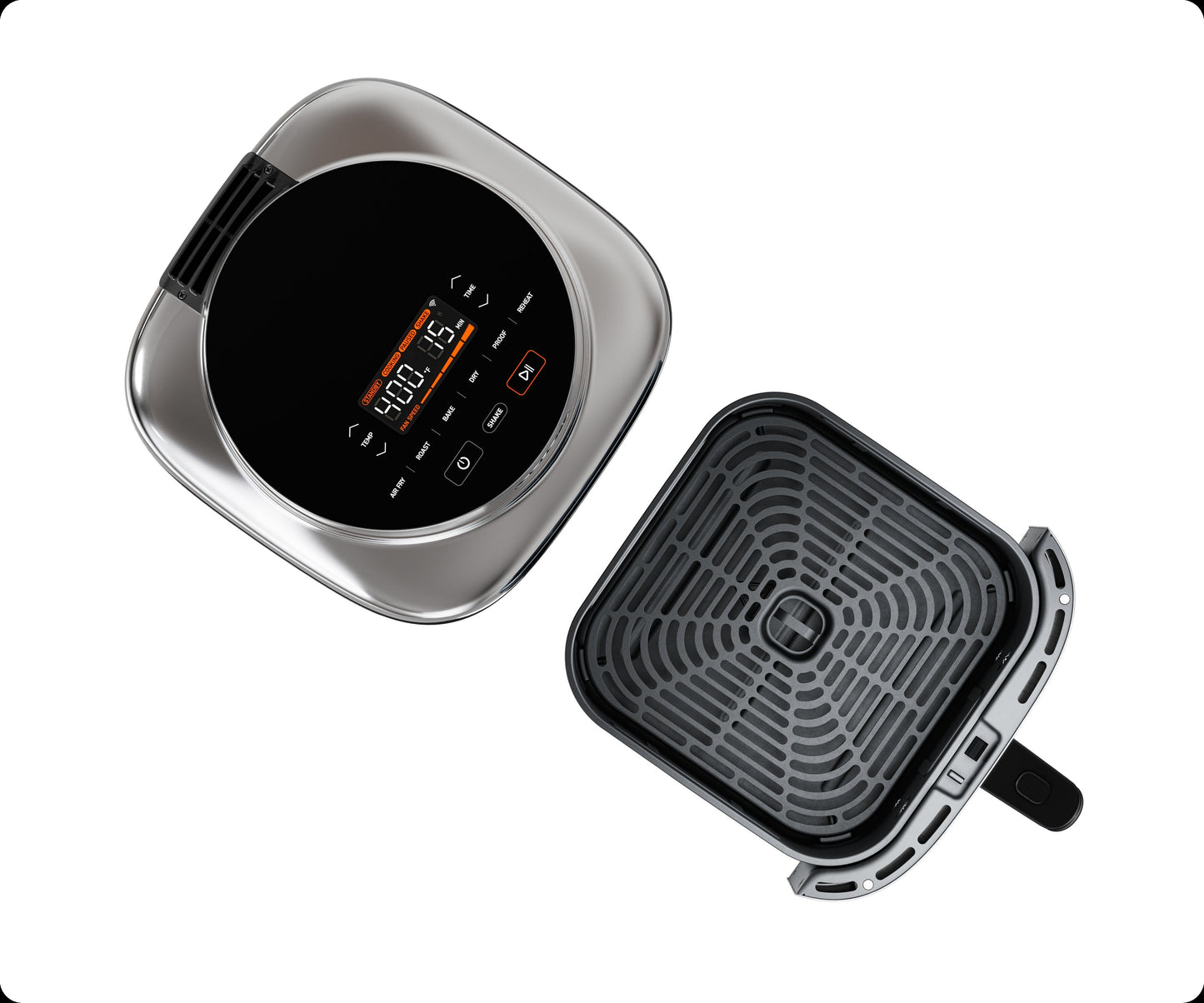 IconicTM The Stainless Steel 6.5-Quart Smart Air Fryer