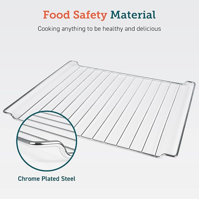 COSORI Air Fryer Wire Rack for CS100-AO & CTO-R251S, Air Fryer Toaster Oven Replacement Accessories