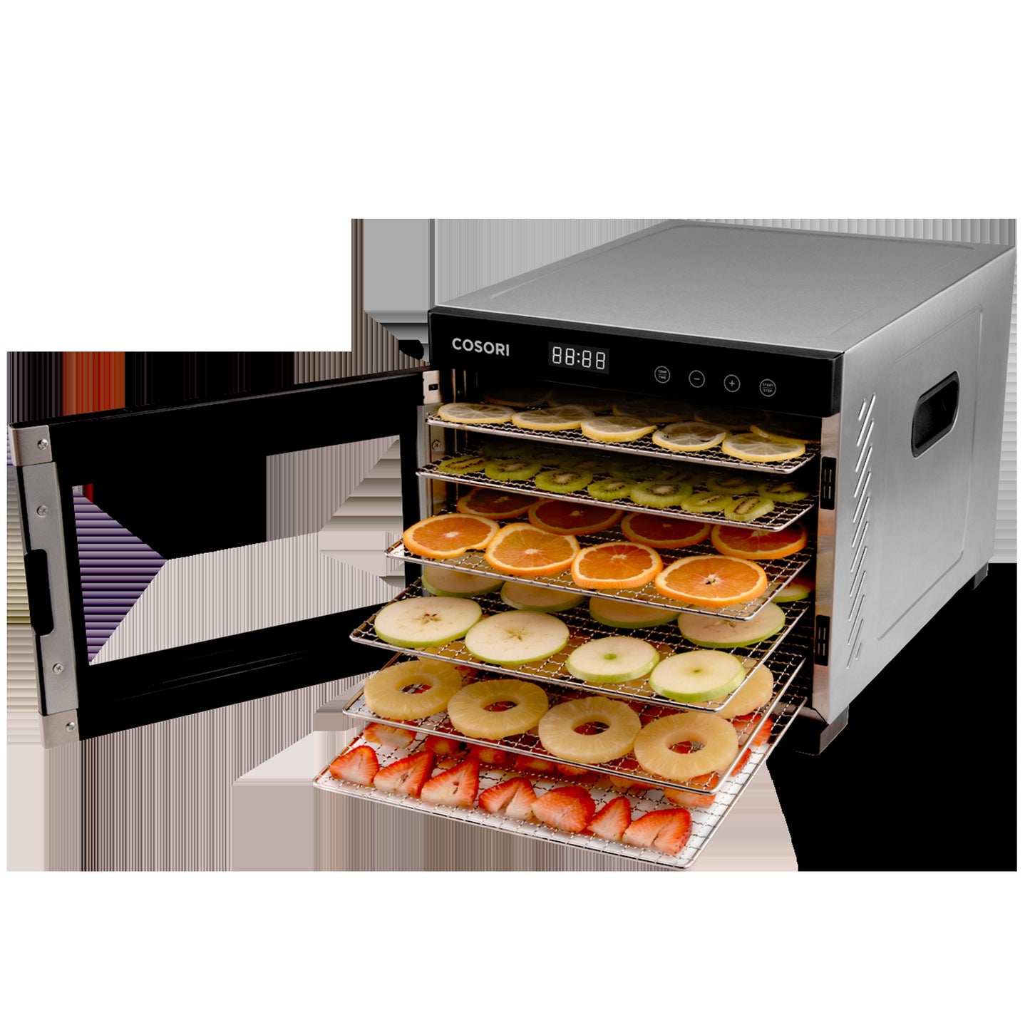 COSORI Premium 6-Tray Stainless Steel Food Dehydrator