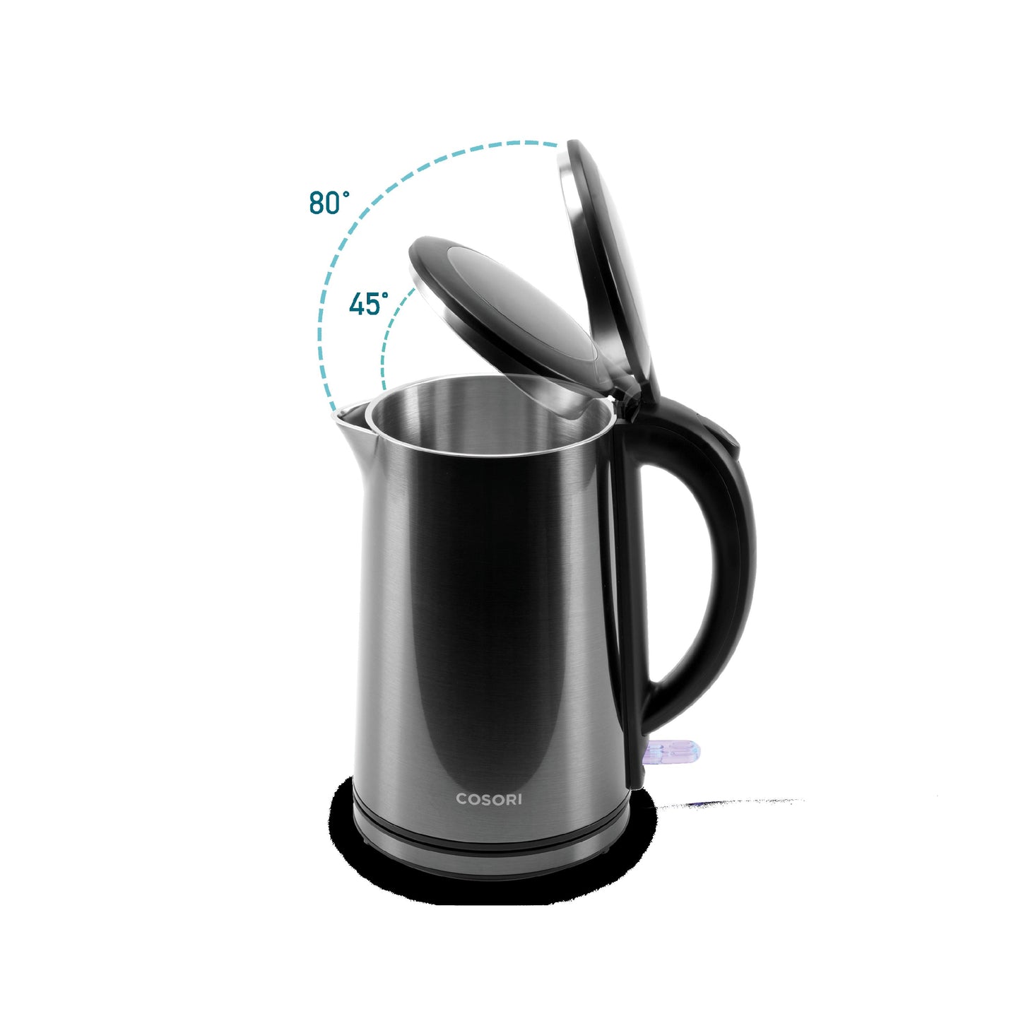 Double-Wall Stainless Steel Electric Kettle