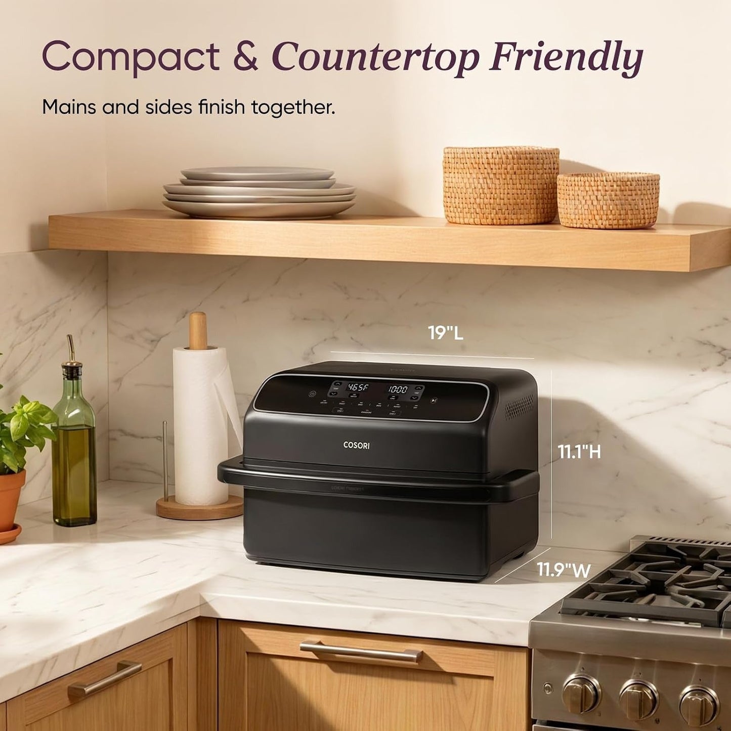 COSORI TWINFRY 9-Quart Double Air Fryer