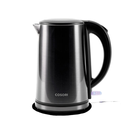 Double-Wall Stainless Steel Electric Kettle